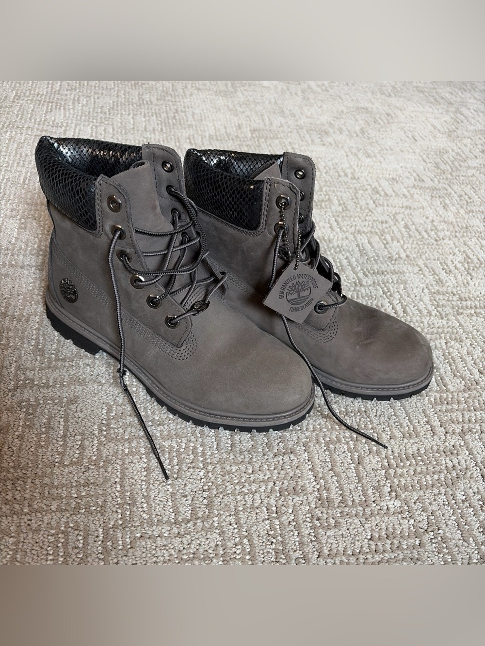 Timberland Grey Waterproof Boots